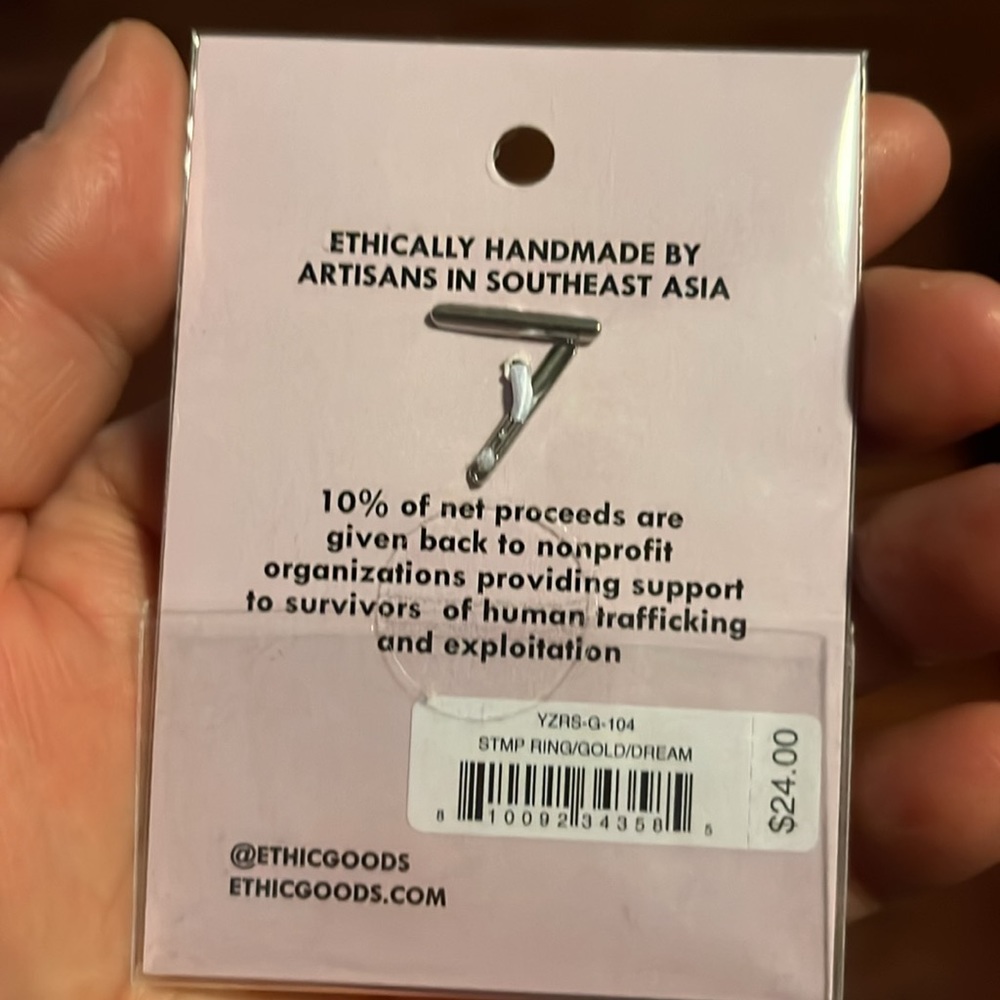 Ethics Good Ring - Picture 2 of 2